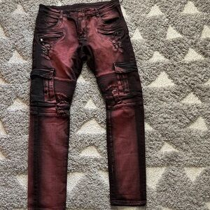 Balmain Homme biker Jeans sz 34